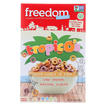 Freedom Foods - Cereal - Tropicos - Gluten Free - 10 oz - case of 5