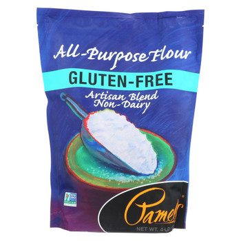 Pamela's Products - All-Purpose Artisan Blend - Flour - Case of 3 - 4 lb. Pamela's Products - All-Purpose Artisan Blend - Flour - Case of 3 - 4 lb.