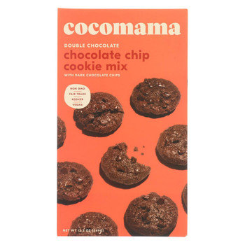 Cisse Cookie Mix - Fair Trade - Double Chocolate Chip - 12.28 oz - case of 6