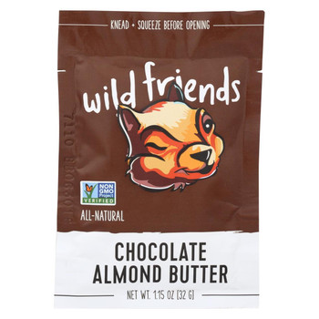 Wild Friends Almond Butter - Chocolate - Single Serve Packets - 1.15 oz - case of 10 Wild Friends Almond Butter - Chocolate - Single Serve Packets - 1.15 oz - case of 10