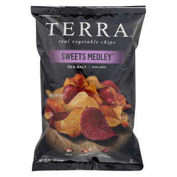 Terra Chips Sweet Medley Chip Sea Salt - Case of 12 - 5.75 oz.