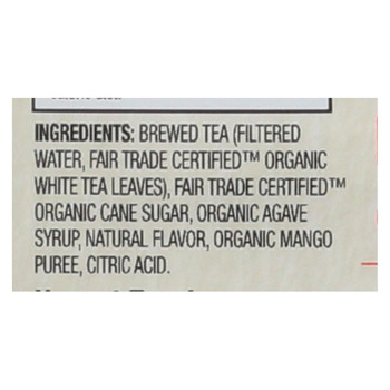 Honest Tea Tea - Organic - Mango Acai White - Case of 8 - 59 fl oz Honest Tea Tea - Organic - Mango Acai White - Case of 8 - 59 fl oz