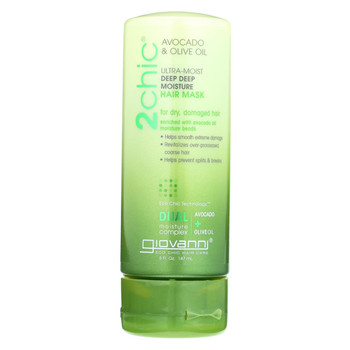 Giovanni Hair Care Products Hair Mask - 2Chic Avocado and Olive Oil - 5 oz Giovanni Hair Care Products Hair Mask - 2Chic Avocado and Olive Oil - 5 oz