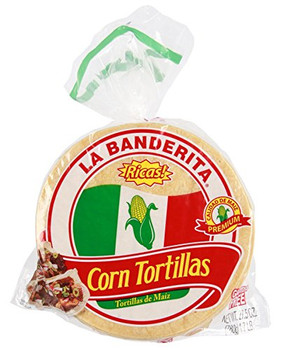 La Banderita Tortilla - Corn - Yellow - 30Ct - Case of 12 - 27.5 oz