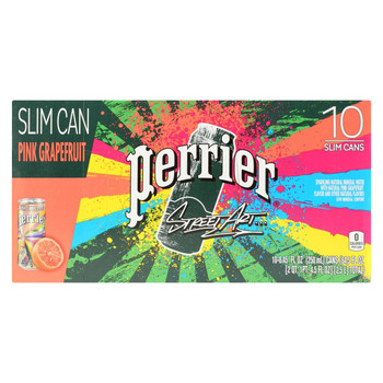 Perrier Sparkling Natural Mineral Water - Pink Grapefruit - Case of 3 - 250 ml Perrier Sparkling Natural Mineral Water - Pink Grapefruit - Case of 3 - 250 ml