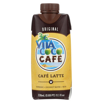 Coco Caf? Cafe Latte Coconut Water - Original - Case of 12 - 330 ml