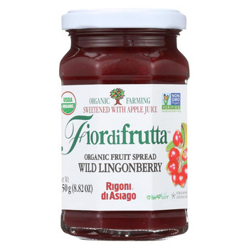 Fiordifrutta - Spread Og2 Wild Lingonbry - CS of 6-8.82 OZ Fiordifrutta - Spread Og2 Wild Lingonbry - CS of 6-8.82 OZ