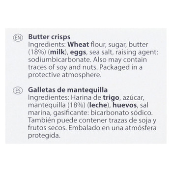 Jules Destrooper Cookies - Butter Wafers - Case of 12 - 6.1 oz.