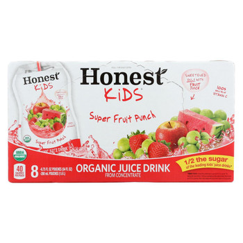 Honest Kids Honest Kids Super Fruit Punch - Fruit Punch - Case of 4 - 6.75 Fl oz. Honest Kids Honest Kids Super Fruit Punch - Fruit Punch - Case of 4 - 6.75 Fl oz.