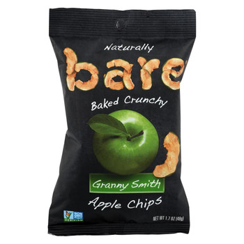 Bare Fruit Bare Fruit Crunchy Apple Chips - Case of 10 - 48 Gram