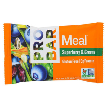 Probar Bar Organic Superberry Bar - Case of 12 - 3 oz