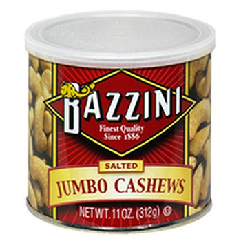 House of Bazzini Cashews - Unsalted - Case of 12 - 11 oz.