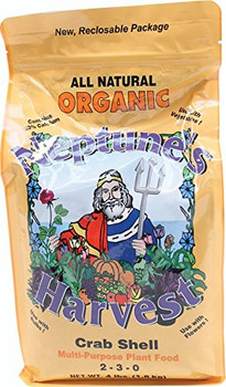 Neptune's Harvest Crab Shell Fertilizer - Orange Label - 4 Lb