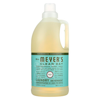 Mrs. Meyer's Clean Day - 2X Laundry Detergent - Basil - 64 oz Mrs. Meyer's Clean Day - 2X Laundry Detergent - Basil - 64 oz