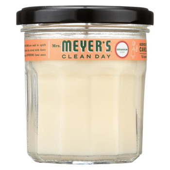 Mrs. Meyer's Clean Day - Soy Candle - Geranium - 7.2 oz Candle Mrs. Meyer's Clean Day - Soy Candle - Geranium - 7.2 oz Candle