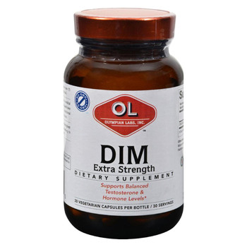 Olympian Labs DIM - Extra Strength - 30 Vegetarian capsules Olympian Labs DIM - Extra Strength - 30 Vegetarian capsules