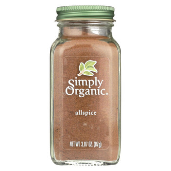 Simply Organic Allspice - Case of 6 - 3.07 oz.