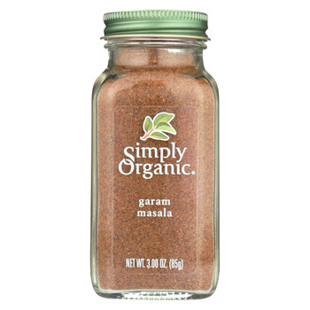 Simply Organic Garam Masala - Case of 6 - 3 oz. Simply Organic Garam Masala - Case of 6 - 3 oz.