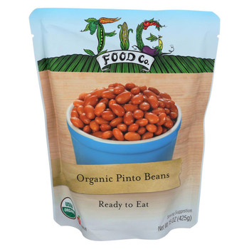 Fig Food Organic Pinto Beans - Case of 6 - 15 oz.