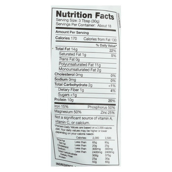 Nutiva Organic Hempseed - Shelled - 19 oz