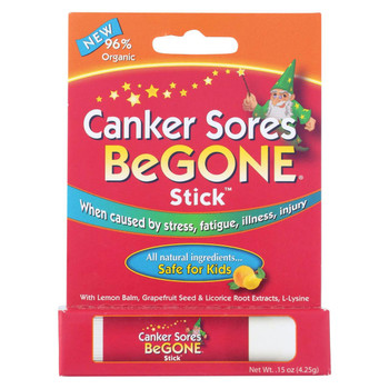 Cold Sores Begone Canker Sore Treatment Display Center - .15 oz