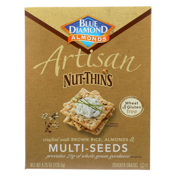 Blue Diamond - Artisan Nut-Thins -Multi-Seeds - 4.25 oz Blue Diamond - Artisan Nut-Thins -Multi-Seeds - 4.25 oz