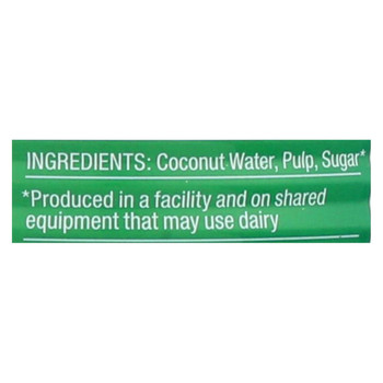 Zola Acai Coconut Water - Pulp - Case of 12 - 17.5 Fl oz.