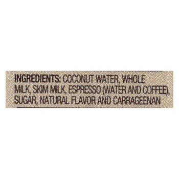 Coco Caf? Cafe Latte Coconut Water - Vanilla - Case of 12 - 330 ml
