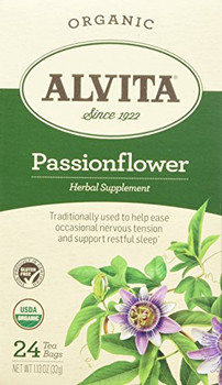 Alvita Tea Organic Herbal Passionflower Tea - 24 Bags Alvita Tea Organic Herbal Passionflower Tea - 24 Bags