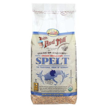 Bob's Red Mill - Organic Whole Grain Spelt Berries - 24 oz - Case of 4