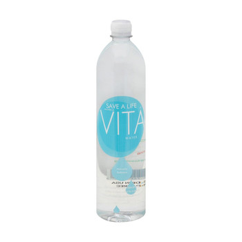 Vita Water Alkaline Water? - Natural - Case of 12 - 33.8 oz.