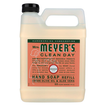 Mrs. Meyer's Clean Day - Liquid Hand Soap Refill - Geranium - 33 fl oz