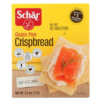 Schar Crispbread - Gluten Free - Case of 12 - 5.3 oz