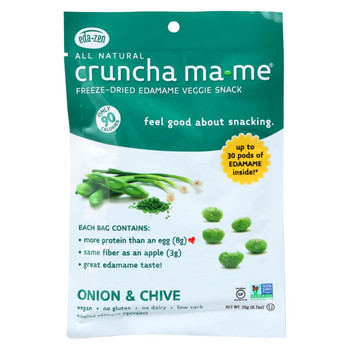 Eda-Zen Cruncha Ma Me - Onion and Chive - .7 oz - Case of 8