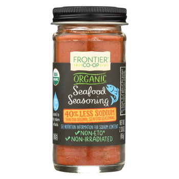 Frontier Herb Seafood Seasoning - Organic - Reduced Sodium - 2.3 oz Frontier Herb Seafood Seasoning - Organic - Reduced Sodium - 2.3 oz