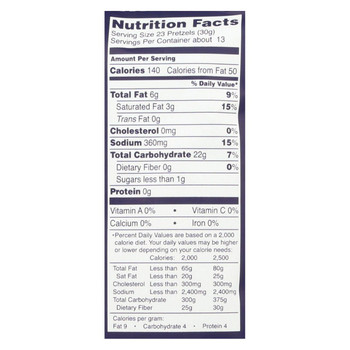 Gratify Gluten Free Twists - Sea Salt - Case of 6 - 14.1 oz.