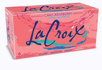 Lacroix Sparkling Water - Cran-Raspberry - Case of 3 - 12 Fl oz.