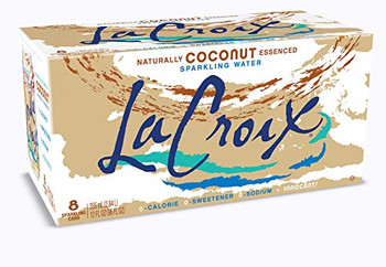 Lacroix Sparkling Water - Coconut - Case of 3 - 12 Fl oz. Lacroix Sparkling Water - Coconut - Case of 3 - 12 Fl oz.