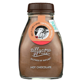 Sillycow Farms Hot Chocolate - Chocolate Truffle - Case of 6 - 16.9 oz.