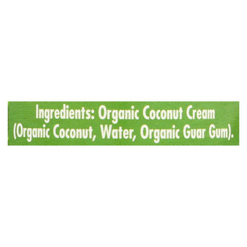 Native Forest Organic Cream Premium - Coconut - Case of 12 - 5.4 Fl oz.