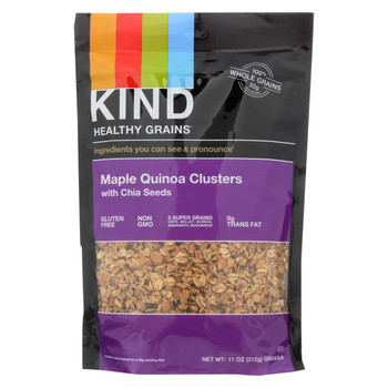 Kind Fruit and Nut Bars Clusters - Maple Walnut with Chia and Quinoa - 11 oz - Case of 6