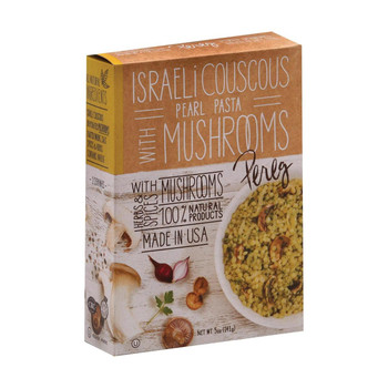 Pereg Israeli Couscous with Mushrooms - Case of 6 - 5 oz.