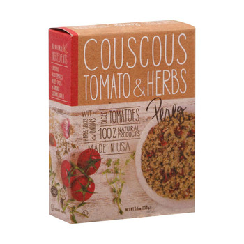 Pereg Couscous - with Tomato & Herbs - Case of 6 - 5.6 oz