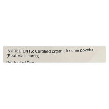 Navitas Naturals Lucuma Powder - Organic - 8 oz - case of 6