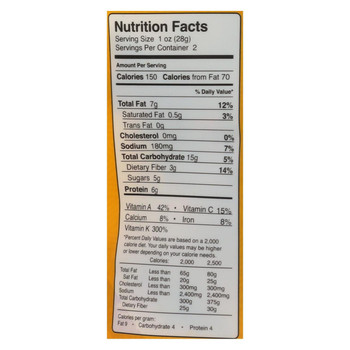 Rhythm Superfoods Kale Chips - Honey Mustard - Case of 12 - 2 oz. Rhythm Superfoods Kale Chips - Honey Mustard - Case of 12 - 2 oz.