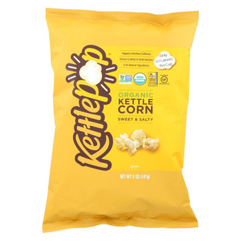 Kettle Pop Popcorn - Kettle Corn - Case of 15 - 5 oz.