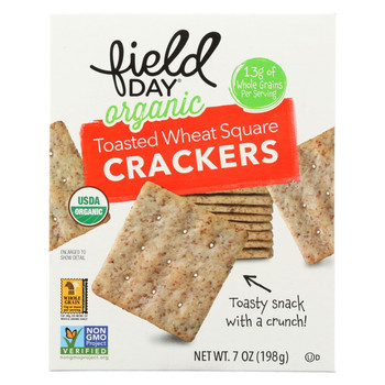 Field Day - Crackers Og2 Tstd Wht Sqr - CS of 12-7 OZ