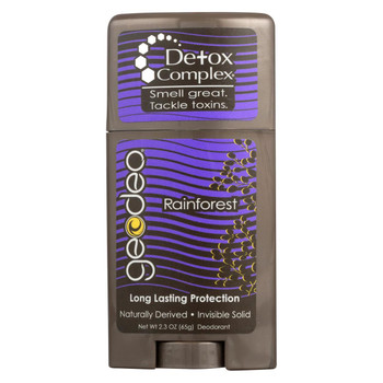 Geo-Deo Deodorant Stick - Natural Rainforest with Detox Complex - 2.3 oz