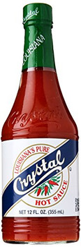 Crystal Sauces Crystal Sauce Hot Sauce - Case of 12 - 12 fl oz Crystal Sauces Crystal Sauce Hot Sauce - Case of 12 - 12 fl oz