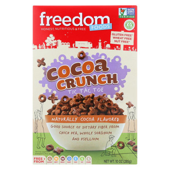 Freedom Foods - Cereal - Cocoa Crunch - Gluten Free - 10 oz - case of 5